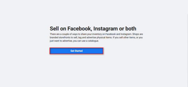 Criar catalogo Facebook para ativar Instagram shopping