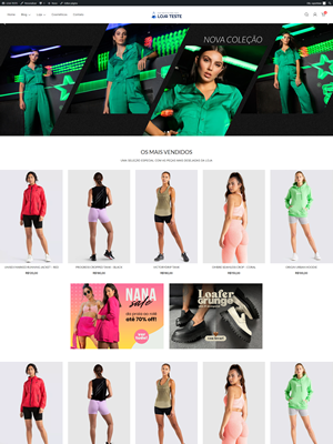 woocommerce loja moda